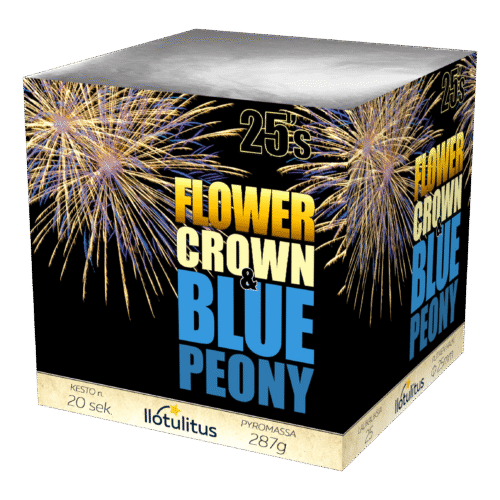 FLOWER CROWN & BLUE PEONY - Image 1