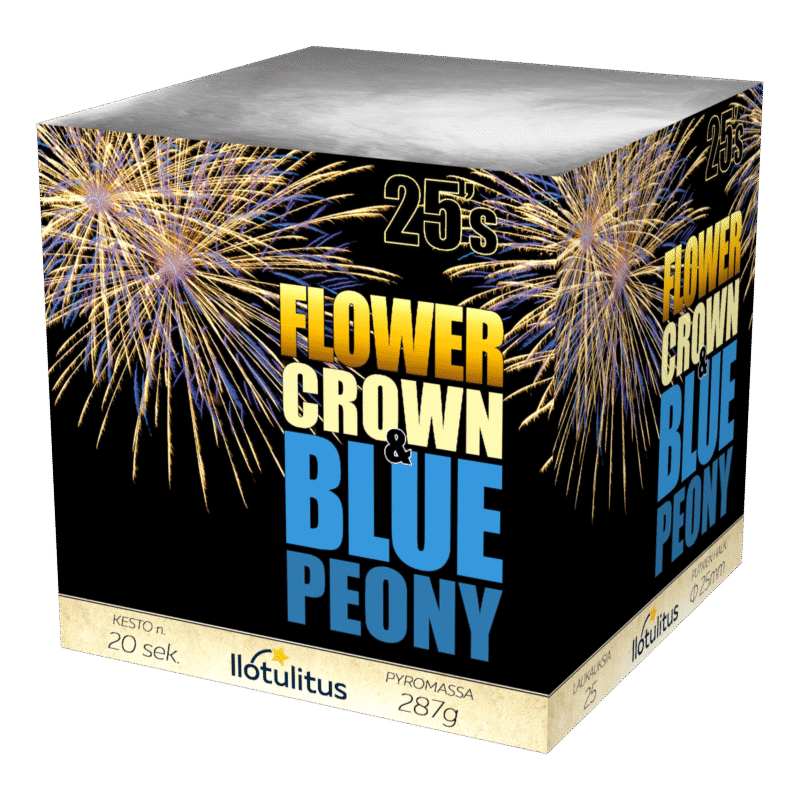 FLOWER CROWN & BLUE PEONY