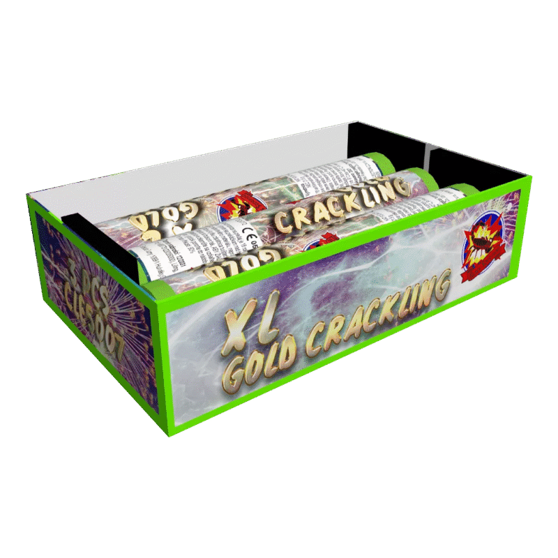 XL Gold Crackling