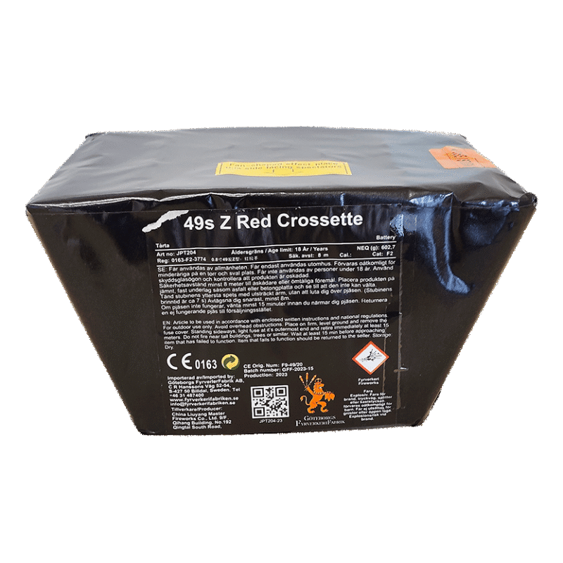 49s Z RED CROSSETTE