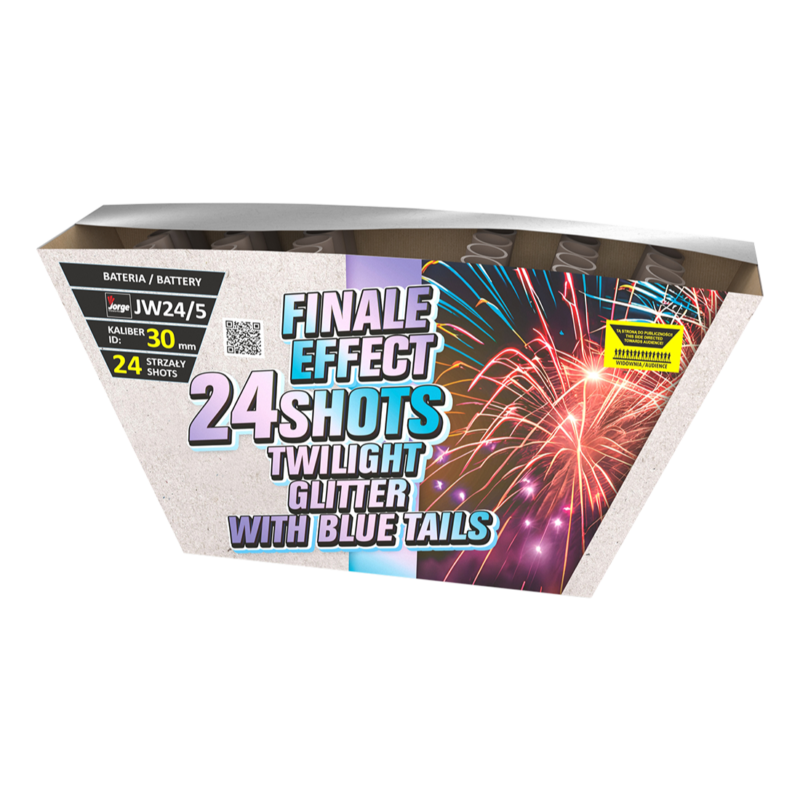 FINALE EFFECT: TWILIGHT GLITTER WITH BLUE TAILS