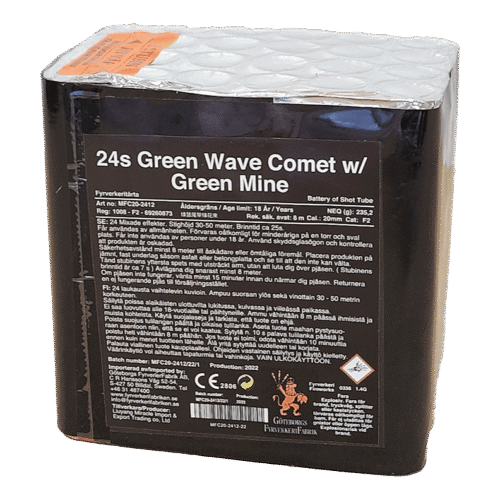 24s GREEN WAVE COMET w/ GREEN MINE - Image 1